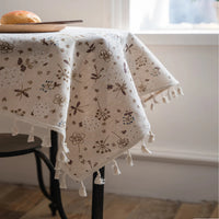 Nappe Beige au Style Bohème et Naturel