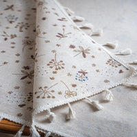 Nappe Beige au Style Bohème et Naturel