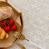 Nappe Florale en Coton Style Coréen