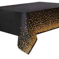 Nappe Jetable Noire Imperméable à Pois