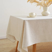 Nappe en Lin au Design Sobre et Épuré