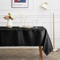 Nappe Noire Effet Satin