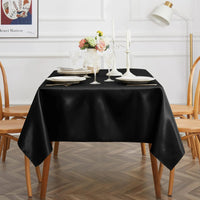 Nappe Noire Effet Satin