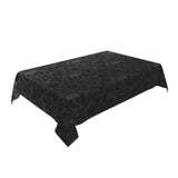 Nappe Noire Rectangulaire Style Gothique