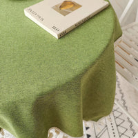 Nappe en Polyester Verte Chic et Raffinée