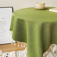 Nappe en Polyester Verte Chic et Raffinée