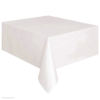 Nappe de Protection Rectangulaire en Plastique — Blanc