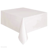 Nappe de Protection Rectangulaire en Plastique — Blanc