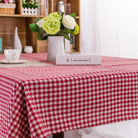 Nappe Rectangulaire en Coton à Carreaux
