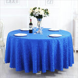 Nappe de Table Ronde Luxueuse et Décorative