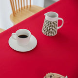 Nappe de Table Rouge et Rectangulaire