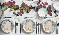 Lot de 12 Serviettes de Table en Lin et Coton