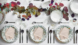Lot de 12 Serviettes de Table en Lin et Coton